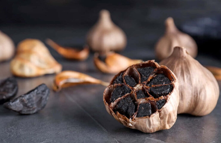 Black garlic for heart health