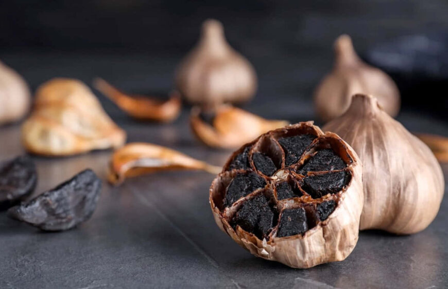 Black garlic for heart health
