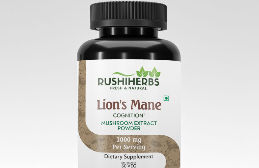 Rushi Herbs Lion's Mane Mushroom Extract 1000mg