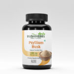 Rushi Herbs Psyllium Husk Capsules - 2250 mg | 60 Vegan