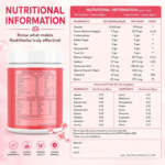 Rushi Herbs Beauty Collagen Blend - Japanese Marine Collagen with Glutathione & Hyaluronic Acid - Mixed Berry 200g