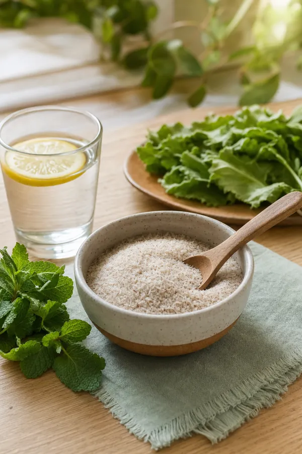 Psyllium husk for gut and digestion